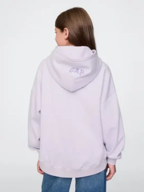 Παιδικό φούτερ με κουκούλα GAP × Disney Vintagesoft σε oversized γραμμή