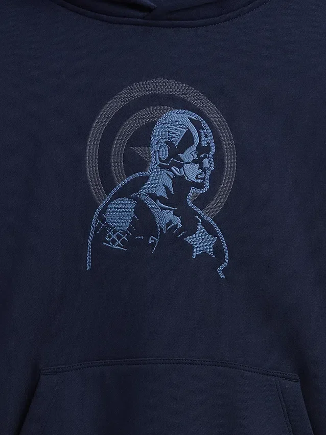 Παιδικό φούτερ με κουκούλα Marvel Vintagesoft χαλαρής εφαρμογής
