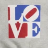 Παιδικό φούτερ με κουκούλα Robert Indiana Love