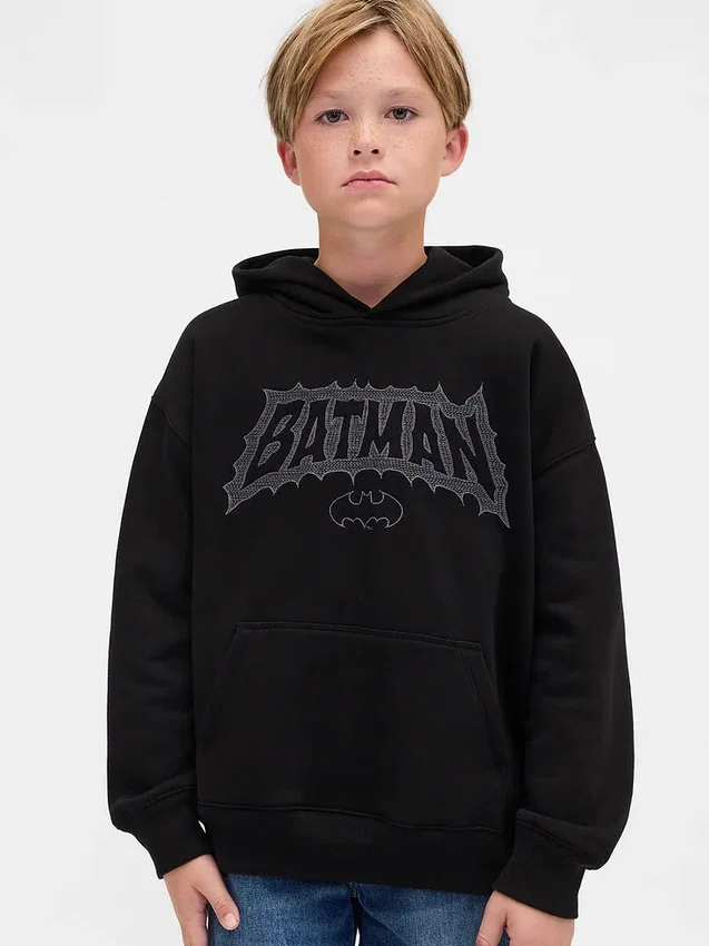 Παιδικό φούτερ με κουκούλα Vintagesoft Batman