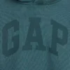 Παιδικό φούτερ με κουκούλα Vintagesoft χαλαρής εφαρμογής με λογότυπο