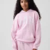 Παιδικό φούτερ με κουκούλα Vintagesoft Terry σε oversized γραμμή