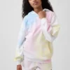 Παιδικό φούτερ με κουκούλα Vintagesoft Terry σε oversized γραμμή