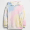 Παιδικό φούτερ με κουκούλα Vintagesoft Terry σε oversized γραμμή