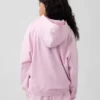 Παιδικό φούτερ με κουκούλα Vintagesoft Terry σε oversized γραμμή