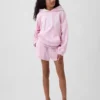 Παιδικό φούτερ με κουκούλα Vintagesoft Terry σε oversized γραμμή