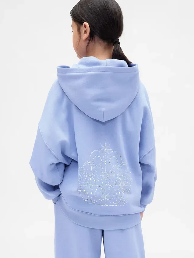 Παιδικό φούτερ με κουκούλα Wicked VintageSoft σε oversized μέγεθος