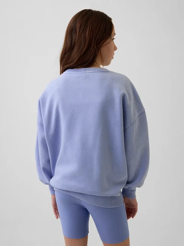 Παιδικό φούτερ-τουνίκ Vintagesoft σε oversized γραμμή
