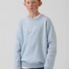 Παιδικό φούτερ Vintagesoft με χαλαρή γραμμή και λογότυπο