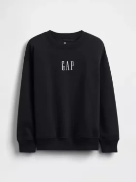 Παιδικό φούτερ Vintagesoft με χαλαρή γραμμή και λογότυπο
