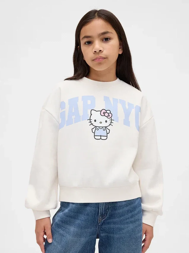Παιδικό φούτερ Vintagesoft με λογότυπο Hello Kitty