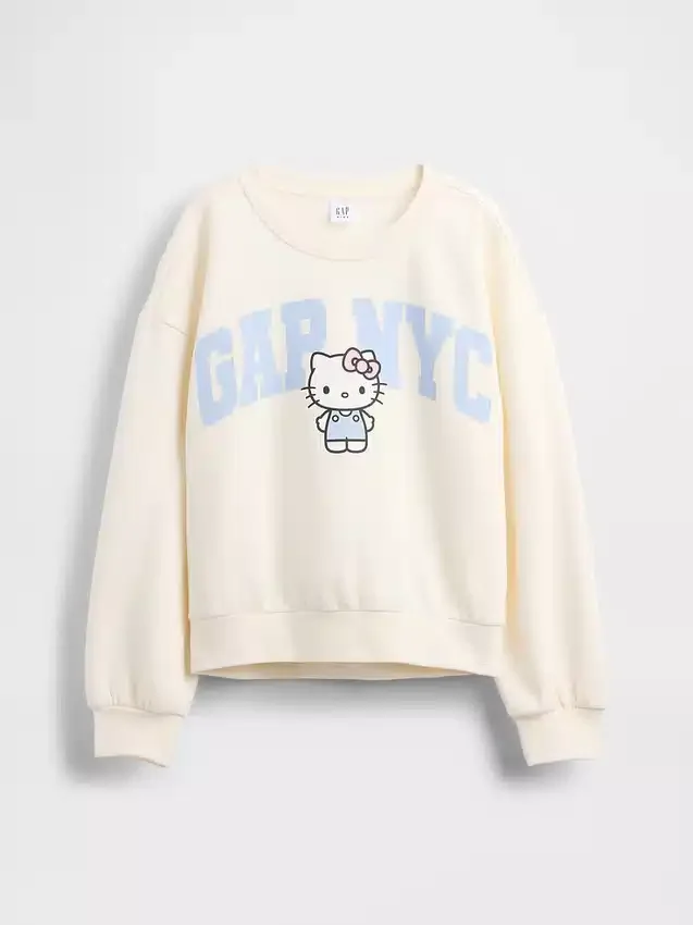 Παιδικό φούτερ Vintagesoft με λογότυπο Hello Kitty