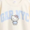Παιδικό φούτερ Vintagesoft με λογότυπο Hello Kitty