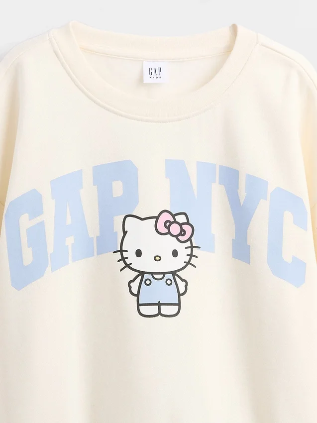 Παιδικό φούτερ Vintagesoft με λογότυπο Hello Kitty