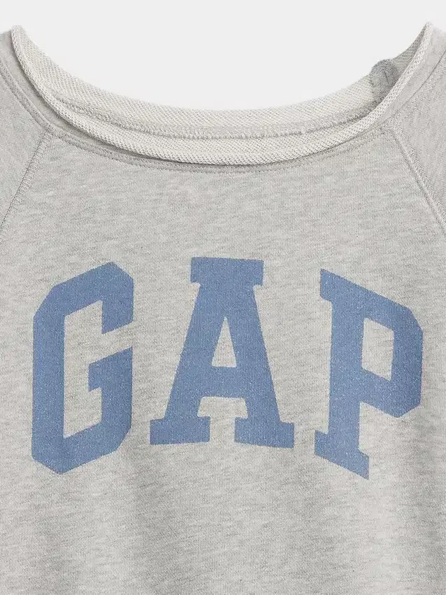Παιδικό φούτερ Vintagesoft Terry με γραφικά και μανίκια Raglan