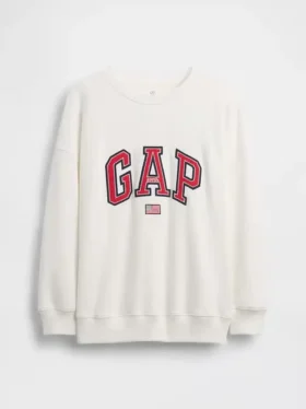 Παιδικό φούτερ Vintagesoft Terry με γραφικά, σε oversized γραμμή