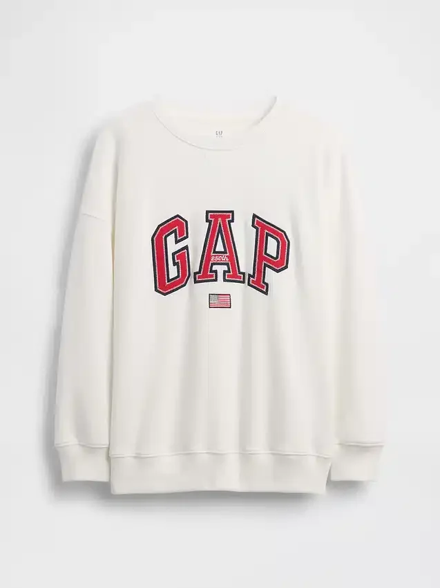Παιδικό φούτερ Vintagesoft Terry με γραφικά, σε oversized γραμμή