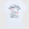 Παιδικό κοντοσορτς μπλουζάκι «Snoopy Phys Ed» της σειράς Peanuts
