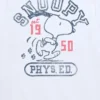 Παιδικό κοντοσορτς μπλουζάκι «Snoopy Phys Ed» της σειράς Peanuts