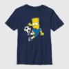 Παιδικό μπλουζάκι με γραφικά «Bart Simpson Soccer»