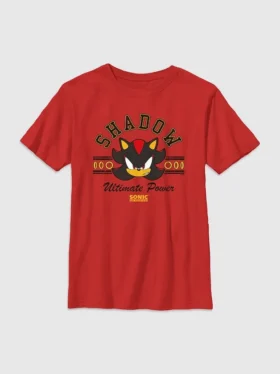 Παιδικό μπλουζάκι με γραφικό «Sonic the Hedgehog Shadow»