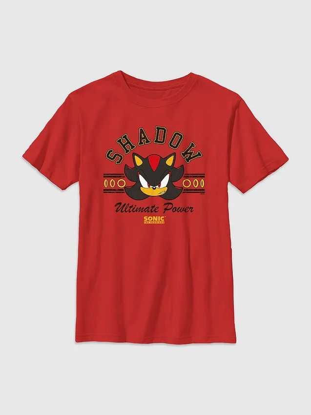Παιδικό μπλουζάκι με γραφικό «Sonic the Hedgehog Shadow»