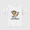 Παιδικό μπλουζάκι με σχέδιο «Where the Wild Things Are»