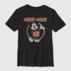 Παιδικό μπλουζάκι με vintage γραφικά «Mickey and Friends»