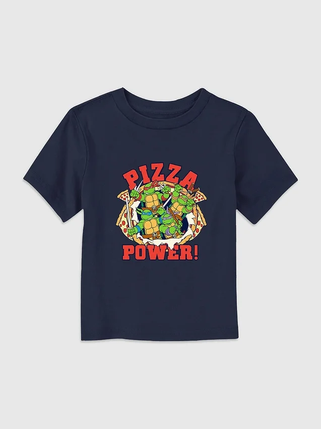 Παιδικό μπλουζάκι «Teenage Mutant Ninja Turtles Pizza Power»