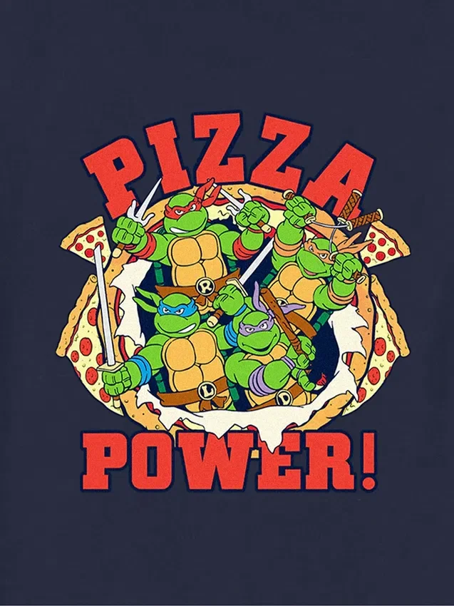 Παιδικό μπλουζάκι «Teenage Mutant Ninja Turtles Pizza Power»
