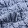 Παιδικό μπουφάν με φερμουάρ, καπιτονέ και oversized γραμμή