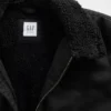 Παιδικό μπουφάν τύπου bomber από καμβά με επένδυση από Sherpa