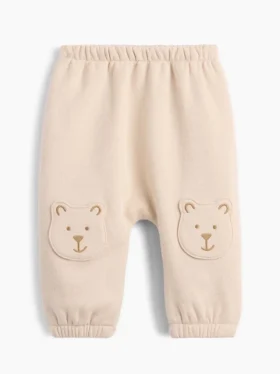 Παιδικό παντελόνι τζόγκινγκ Vintagesoft με μπάλωμα Brannan Bear στα γόνατα