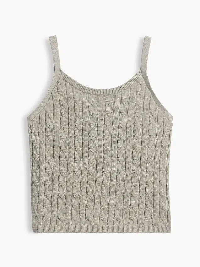Παιδικό πουλόβερ με πλεκτό μοτίβο «cable-knit» τύπου καμί