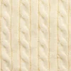 Παιδικό πουλόβερ με πλεκτό μοτίβο «cable-knit» τύπου καμί