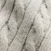 Παιδικό πουλόβερ με πλεκτό μοτίβο «cable-knit» τύπου καμί
