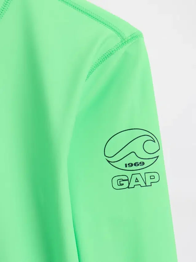 Παιδικό rash guard με λογότυπο
