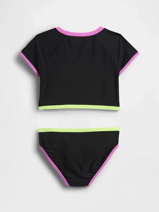 Παιδικό σετ μαγιό δύο τεμαχίων με rash guard