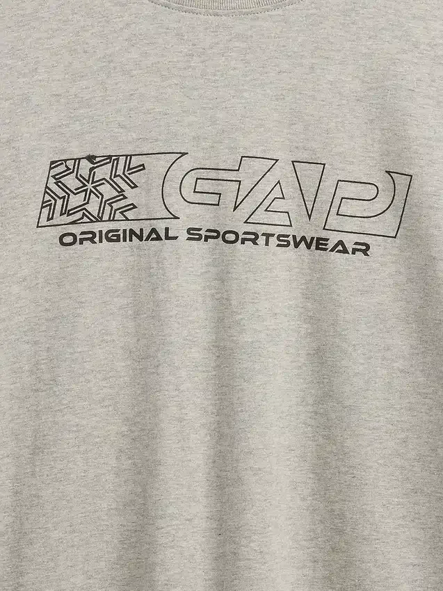 Παιδικό T-shirt 2 σε 1 με λογότυπο και σχέδια