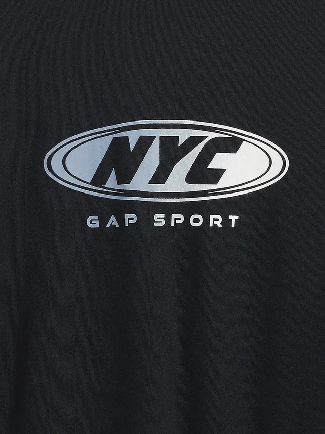 Παιδικό T-shirt 2 σε 1 με λογότυπο και σχέδια