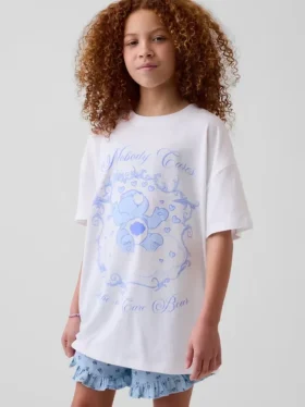 Παιδικό T-shirt Care Bears σε oversized μέγεθος