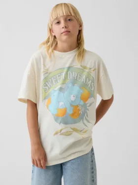 Παιδικό T-shirt Care Bears σε oversized μέγεθος