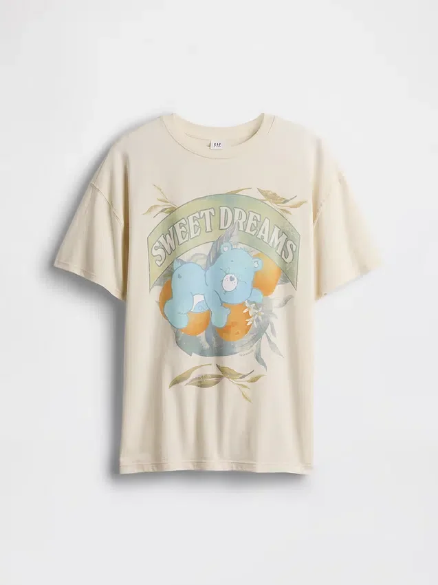 Παιδικό T-shirt Care Bears σε oversized μέγεθος