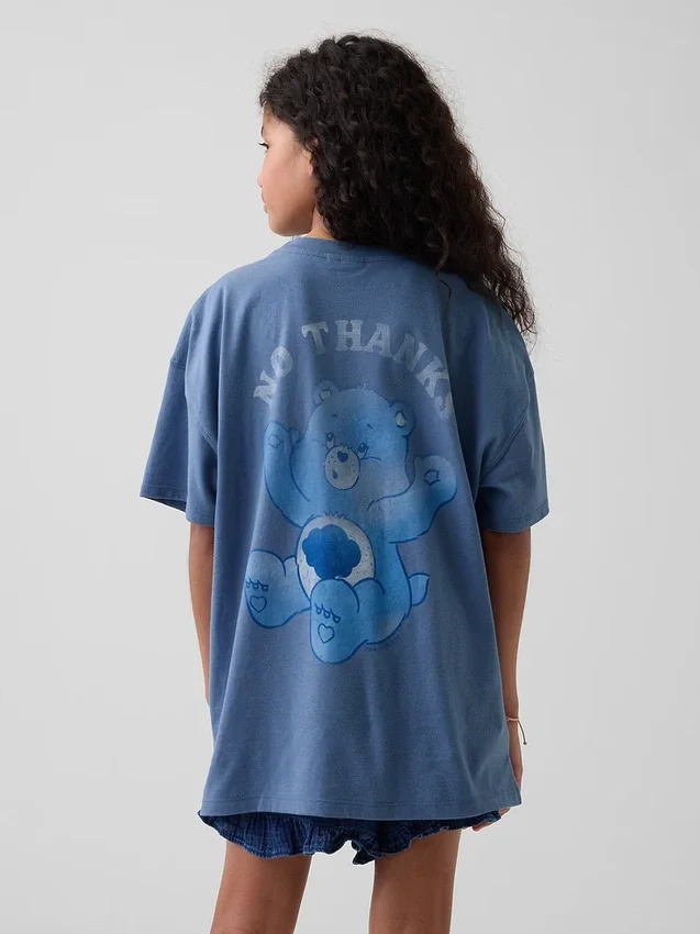 Παιδικό T-shirt Care Bears σε oversized μέγεθος