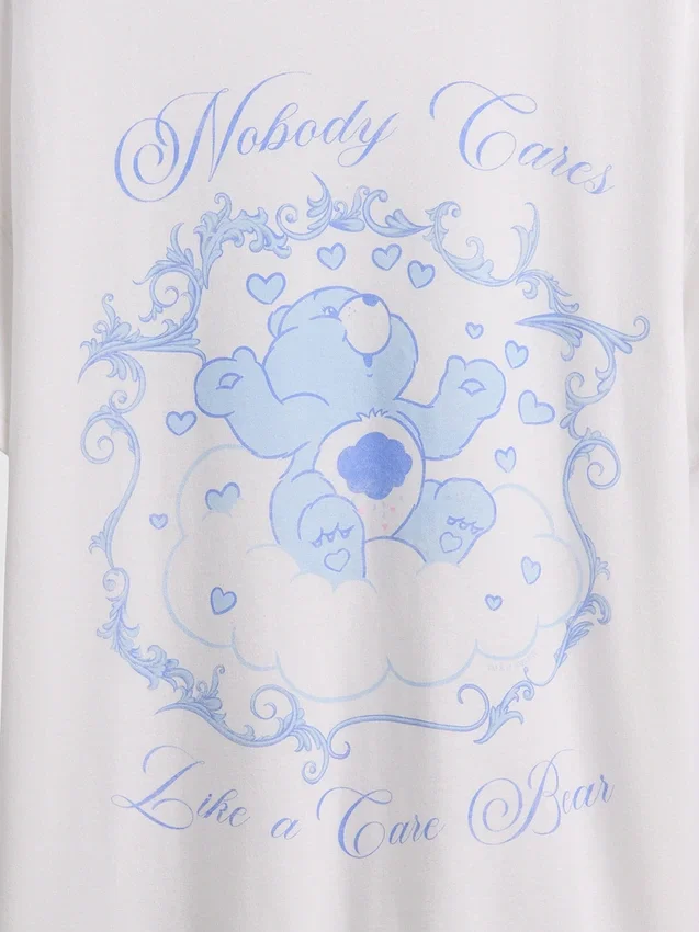 Παιδικό T-shirt Care Bears σε oversized μέγεθος