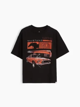 Παιδικό T-shirt Formula 1 με γραφικά σε oversized γραμμή