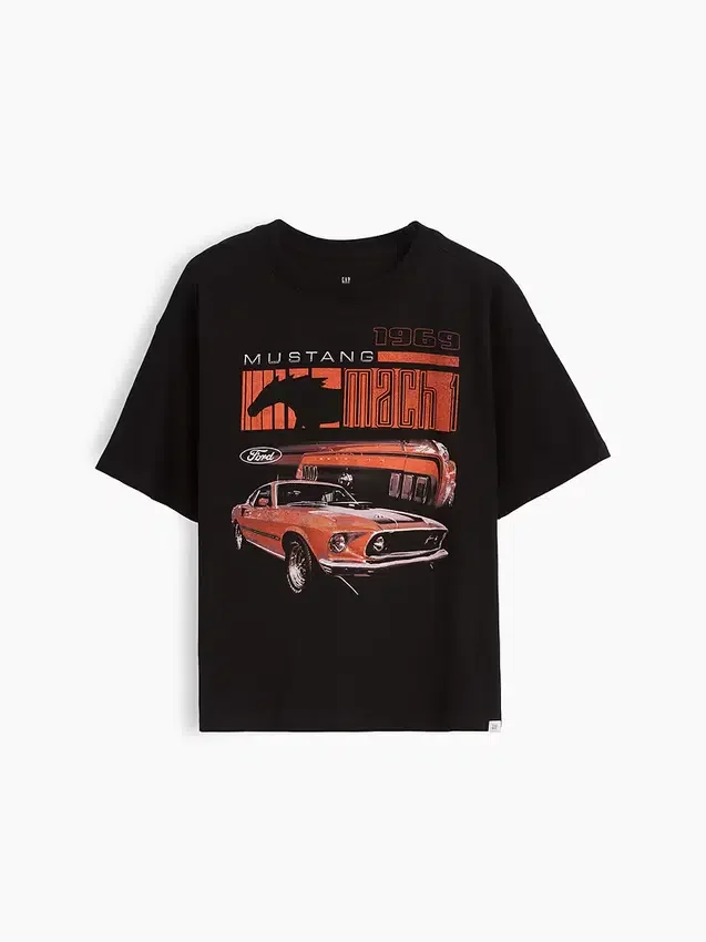 Παιδικό T-shirt Formula 1 με γραφικά σε oversized γραμμή
