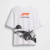 Παιδικό T-shirt Formula 1 με γραφικά σε oversized γραμμή