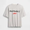 Παιδικό T-shirt Formula 1 με γραφικά σε oversized γραμμή