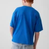 Παιδικό T-shirt Get Blue με χαλαρό λογότυπο